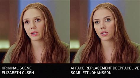 deep fake elizabeth olsen|Deepfake Video Featuring Scarlett Johansson And Elizabeth。